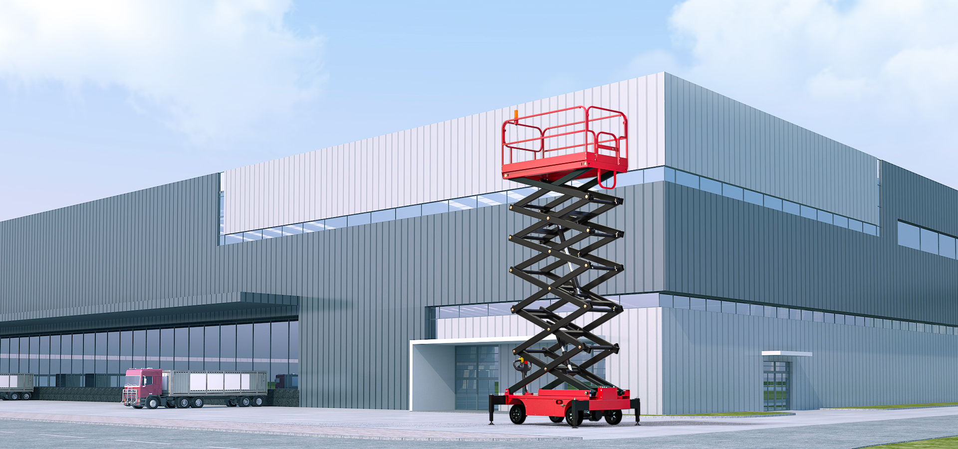 剪叉式機(jī)械結(jié)構(gòu)、升降平穩(wěn)、穩(wěn)定性高